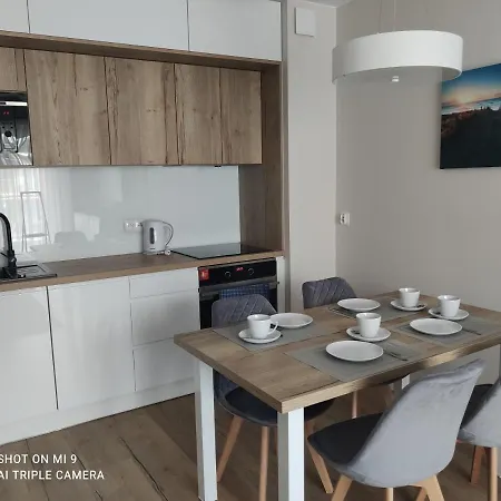 Szafir W Budynku Basenowym Morska Klifowa Apartamento *